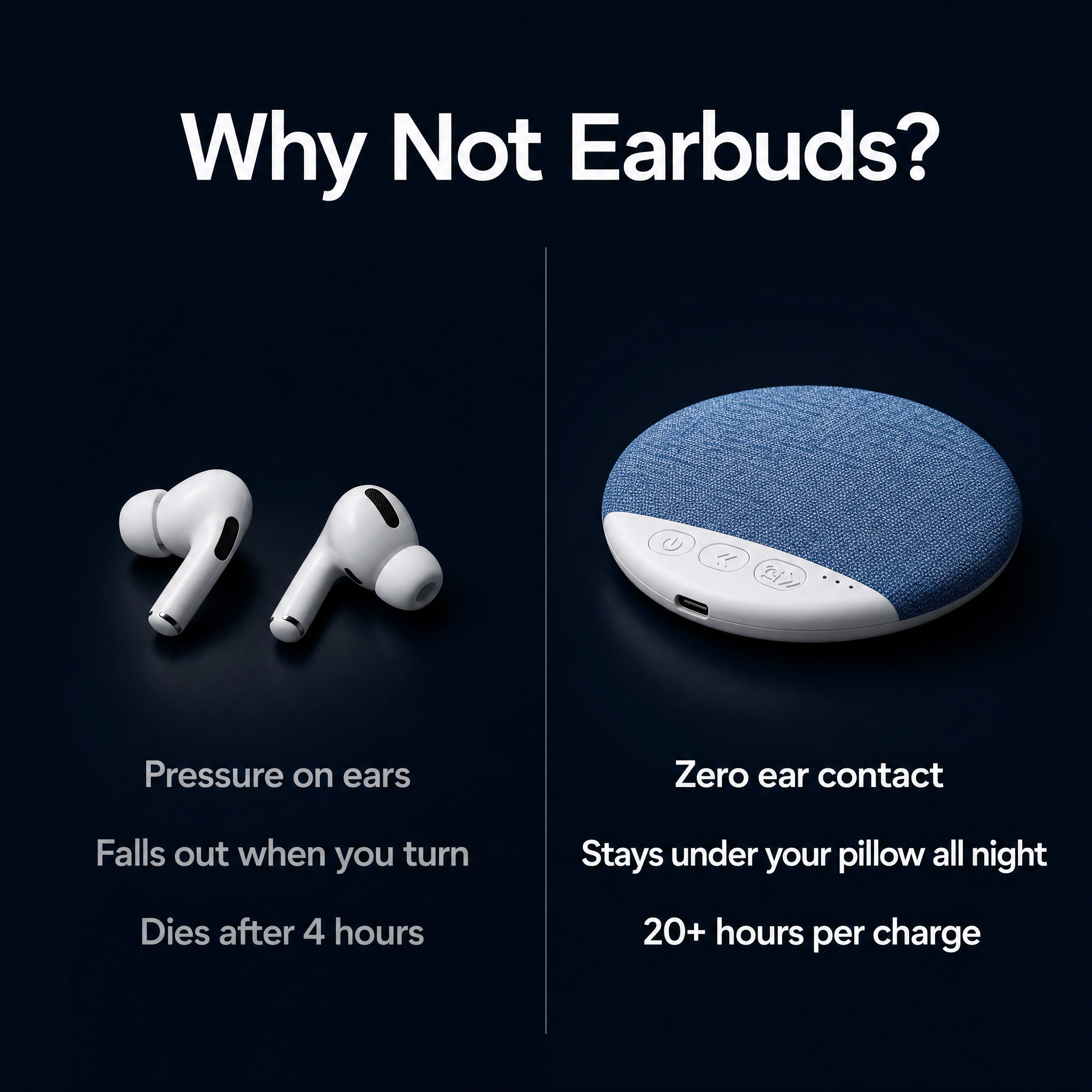 Slenpod™ Pillow Speaker